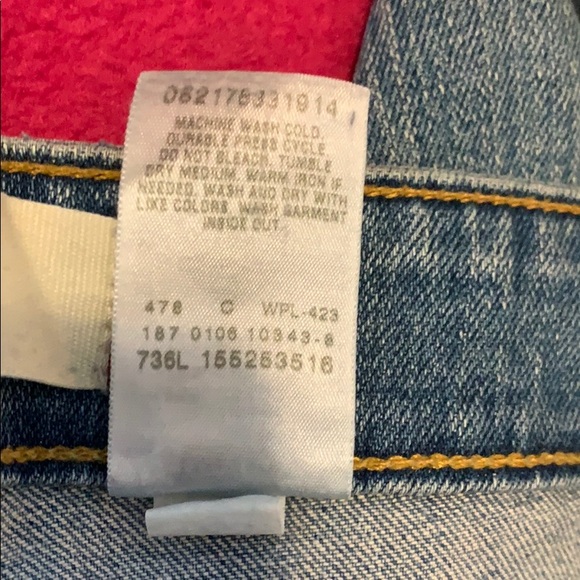 Levi’s Bootcut 525 Light Wash Long Jeans 6 LONG - Picture 6 of 7